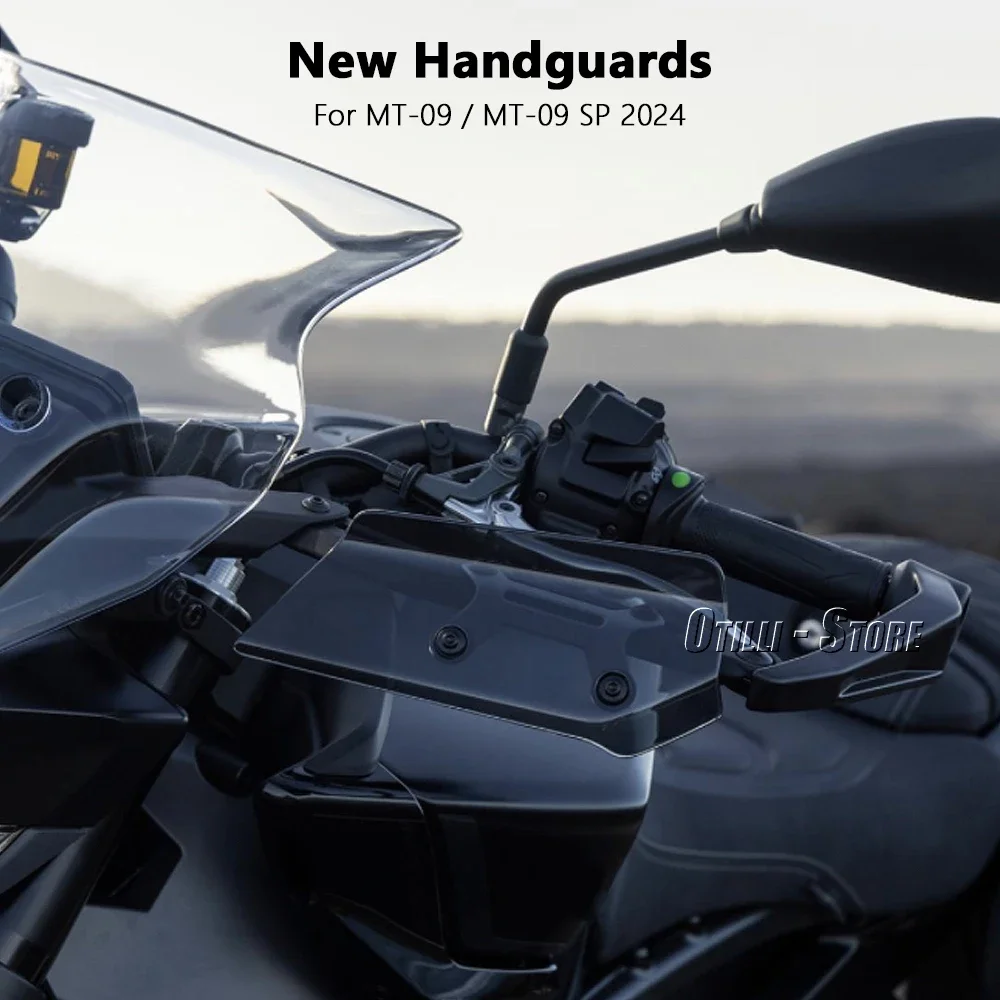 Motorcycle Accessories For Yamaha MT09 mt09 MT 09 MT-09 SP 2024 2025 New Bracket Handguard Hand Shield Protector Windshield