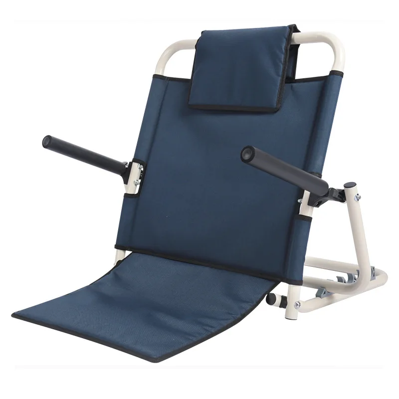 

Adjustable Bedridden Patient Backrest Frame Brace Folding Lumbar Fractures Rehabilitation Care Support Cushion Chair