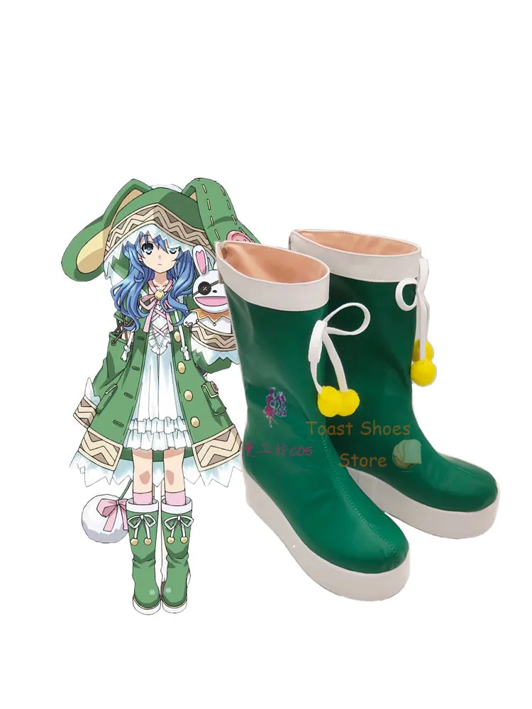 Anime Date a Live Yoshino Cosplay Shoes Boots Comic Game for Con Halloween Cosplay Costume Prop Sexy Style Shoes