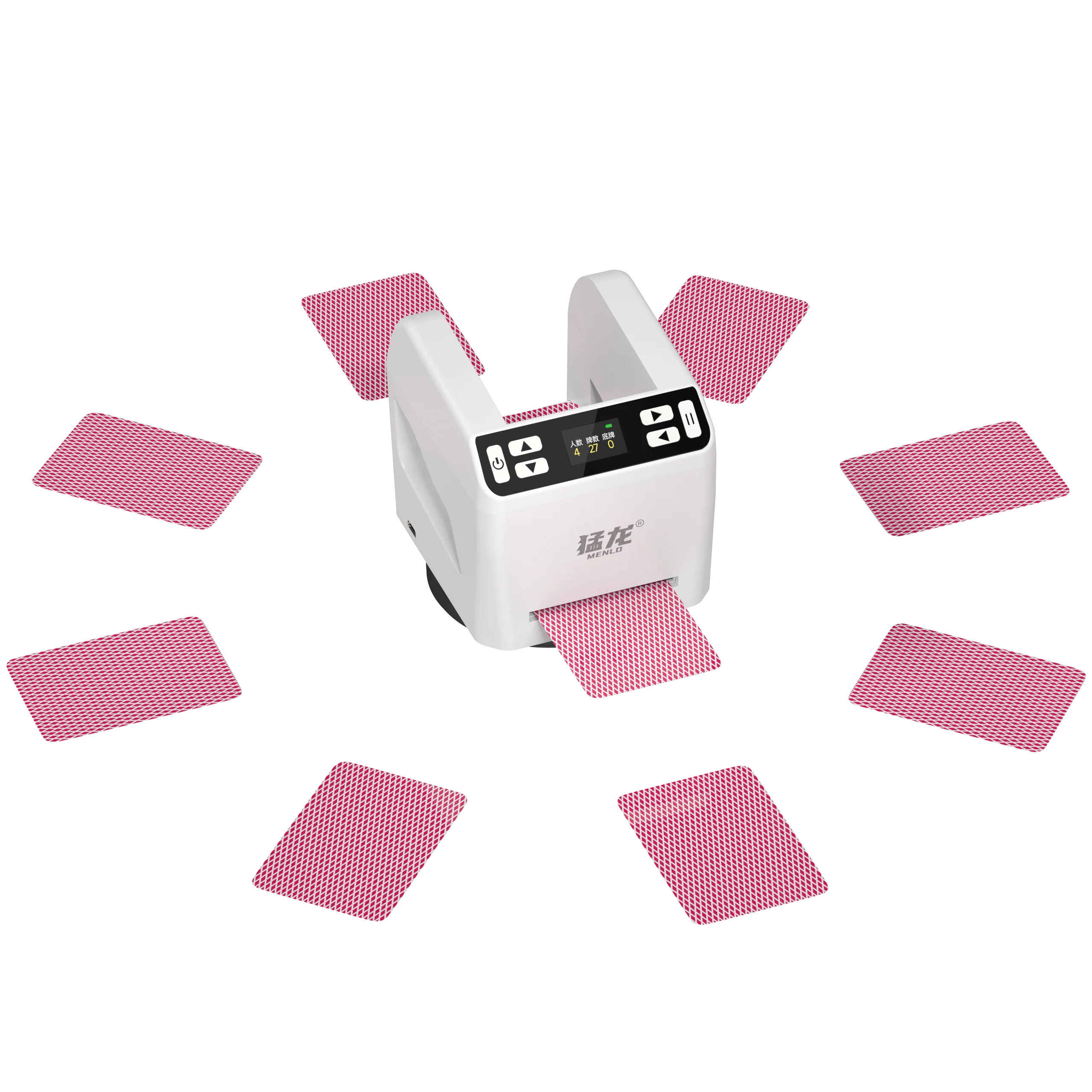 Máquina De distribuidor De tarjetas giratoria automática otomatic Dealing De tarjetas De póker Shuffler Dealer distribuidor máquina Repartidor De Cartas