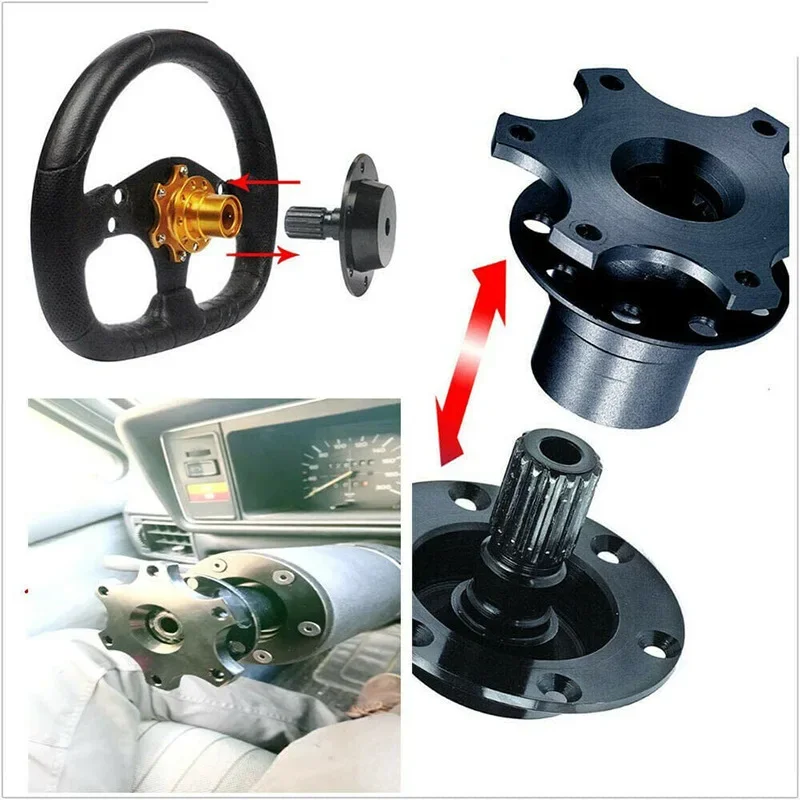 General Auto Parts Racing Steering Wheel Quick Release Steering Wheel Raising Adapter