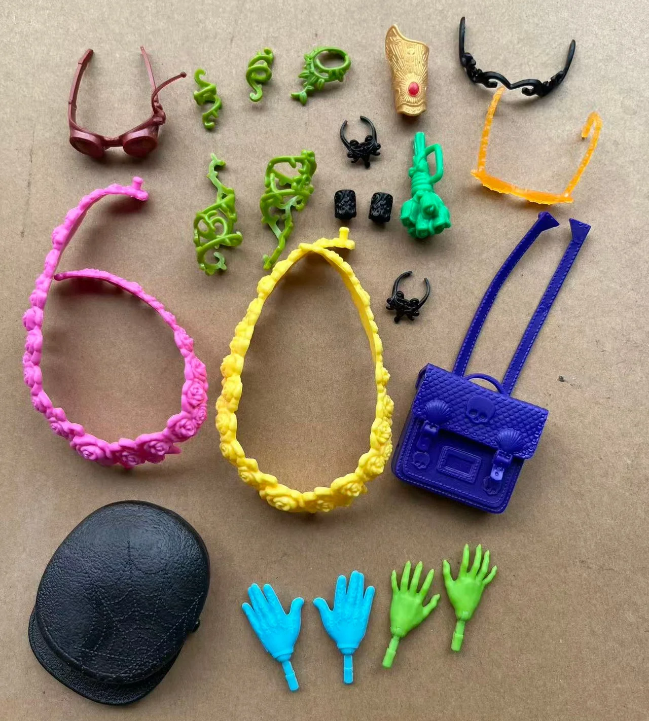 Monster Doll Handbands Hat Bags Hands Legs Decors DIY Doll D
