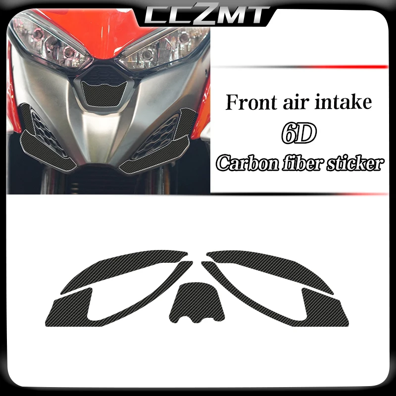 For Ducati Multistrada V4 MULTISTRADA V4S sticker 6D carbon fiber protection sticker body film accessories modification