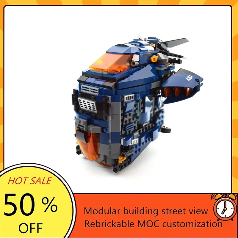 

811PCS Popular Space War Movie Model MOC Building Bricks Bike Transporter Speeder Modular Technology Gifts Assemble Children Toy