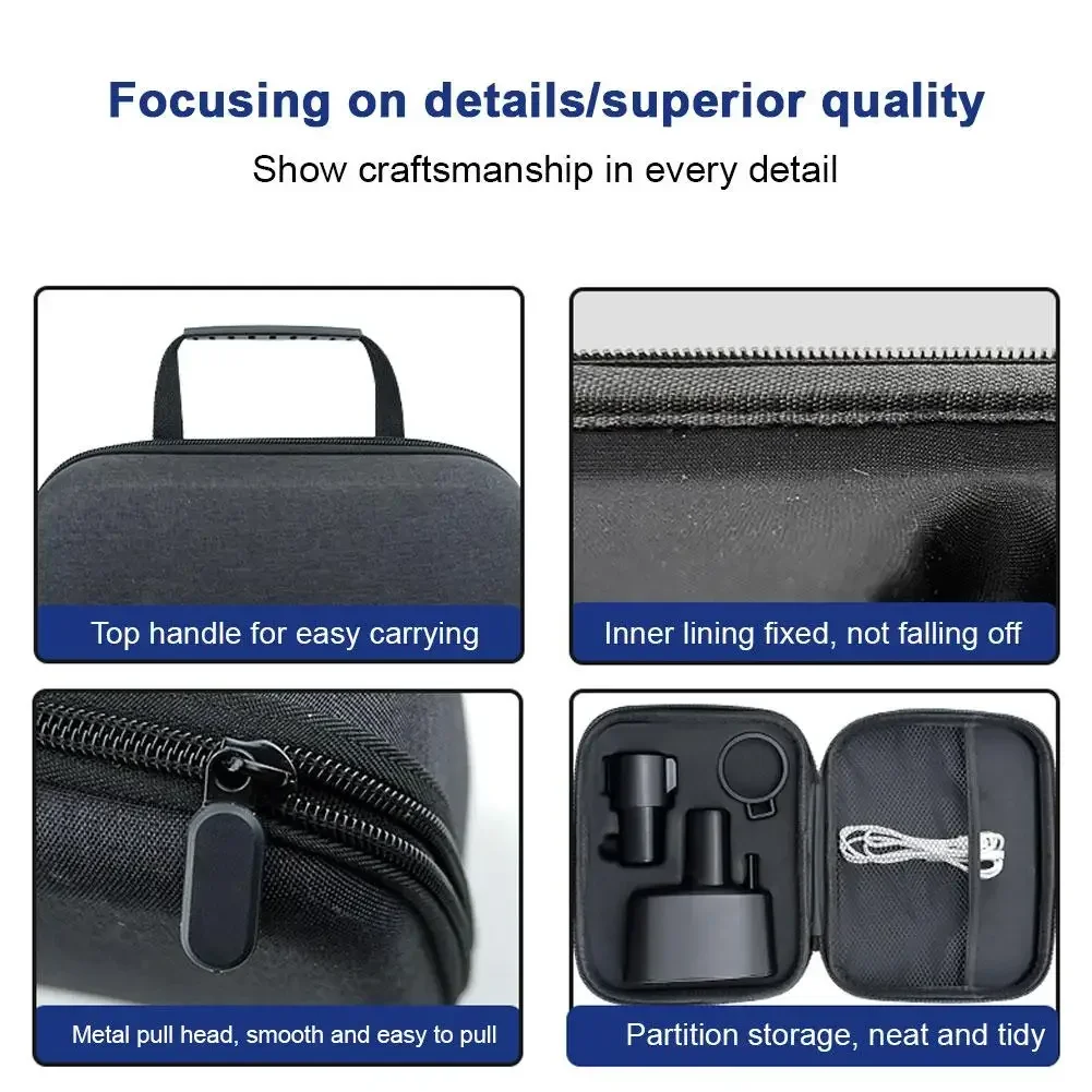 ل تسلا CCS1 J1772 شاحن حقيبة التخزين مهايئ شاحن صندوق منظم حقيبة سفر لملحقات شحن السيارات الكهربائية #5