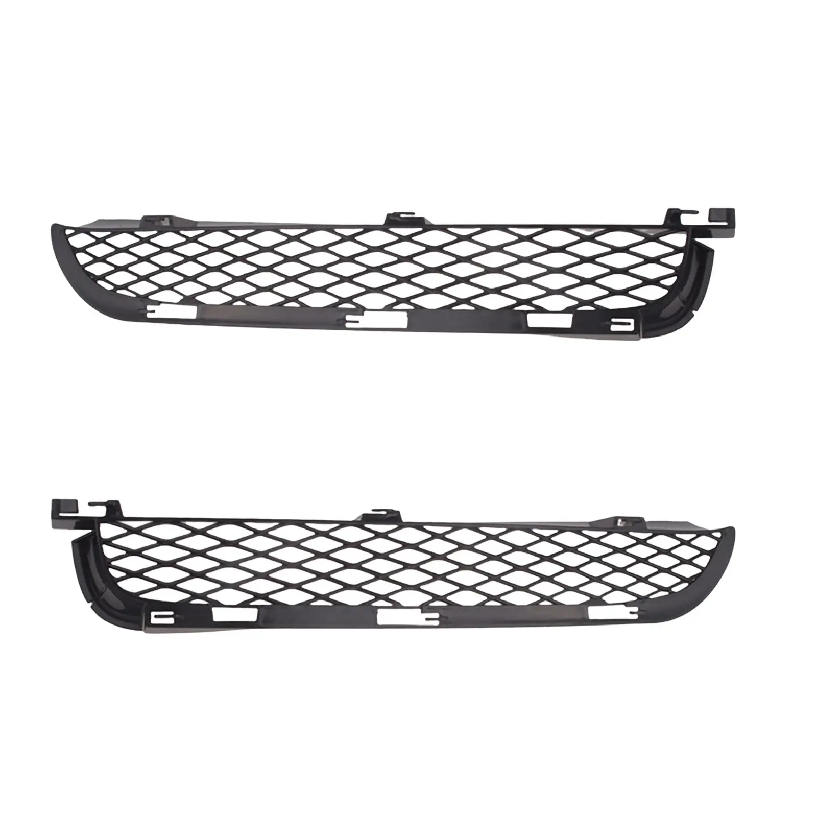 Auto Front Bumper Lower Mesh Parts Black Modification for BMW x5 E53