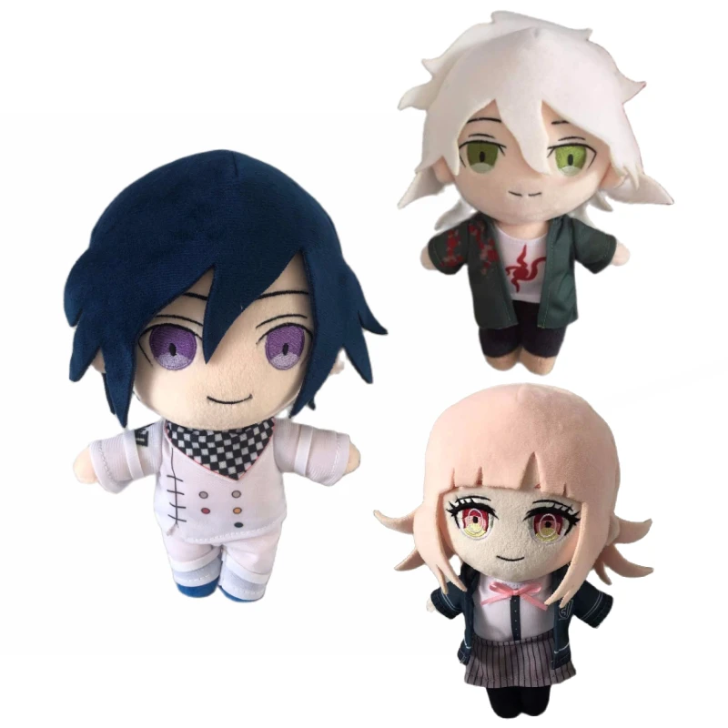 Danganronpa Plush Doll Toy Kokichi Oma Nagito Komaeda Nanami ChiaKi Cute Soft Stuffed Pillow Gift 20cm