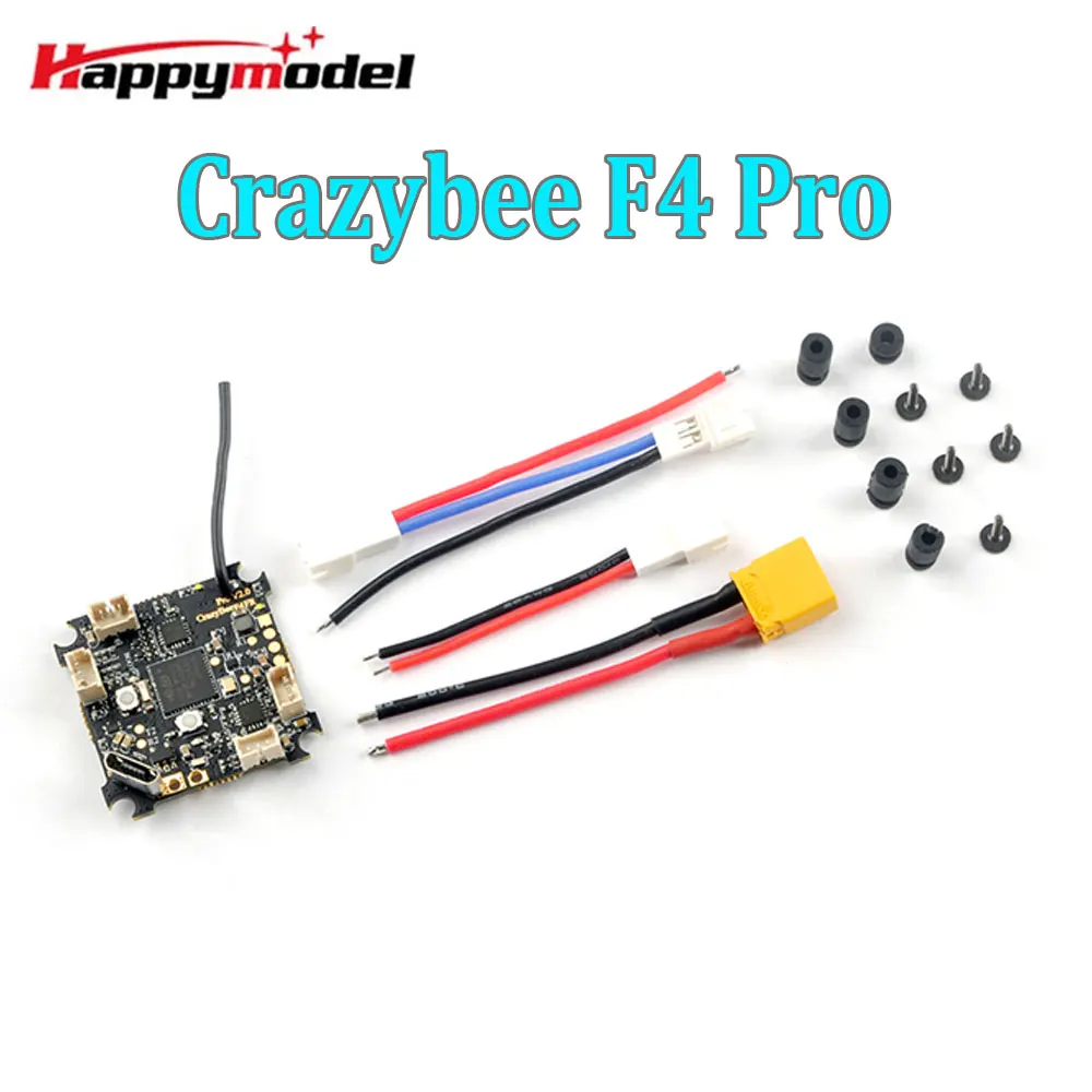 HappyModel Crazybee F4 Pro V2.0 Controllore di volo BLHELIS 5A ESC Ricevitori SPI per FPV Tinywhoop Cinewhoop Drone Mobula7 HD FAI DA TE