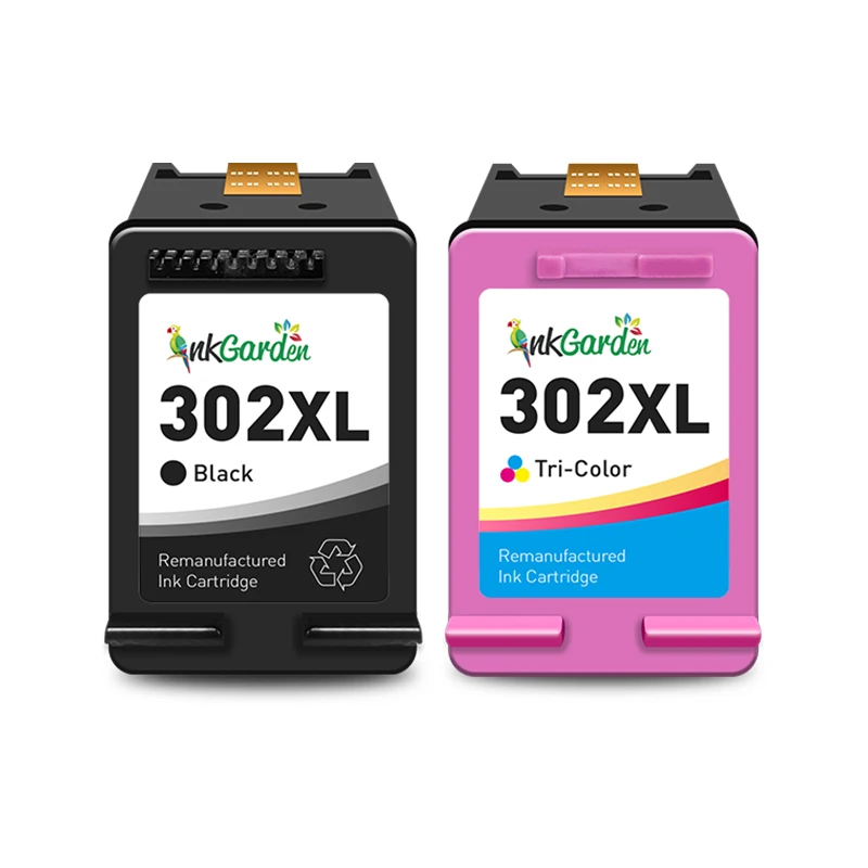 InkGarden 302 XL Wkład atramentowy do drukarki HP 302XL HP302 Remanufactured Officejet 3830 3831 3832 3833 3834 4650 Envy 4510 4511 — zdjęcie produktu 7