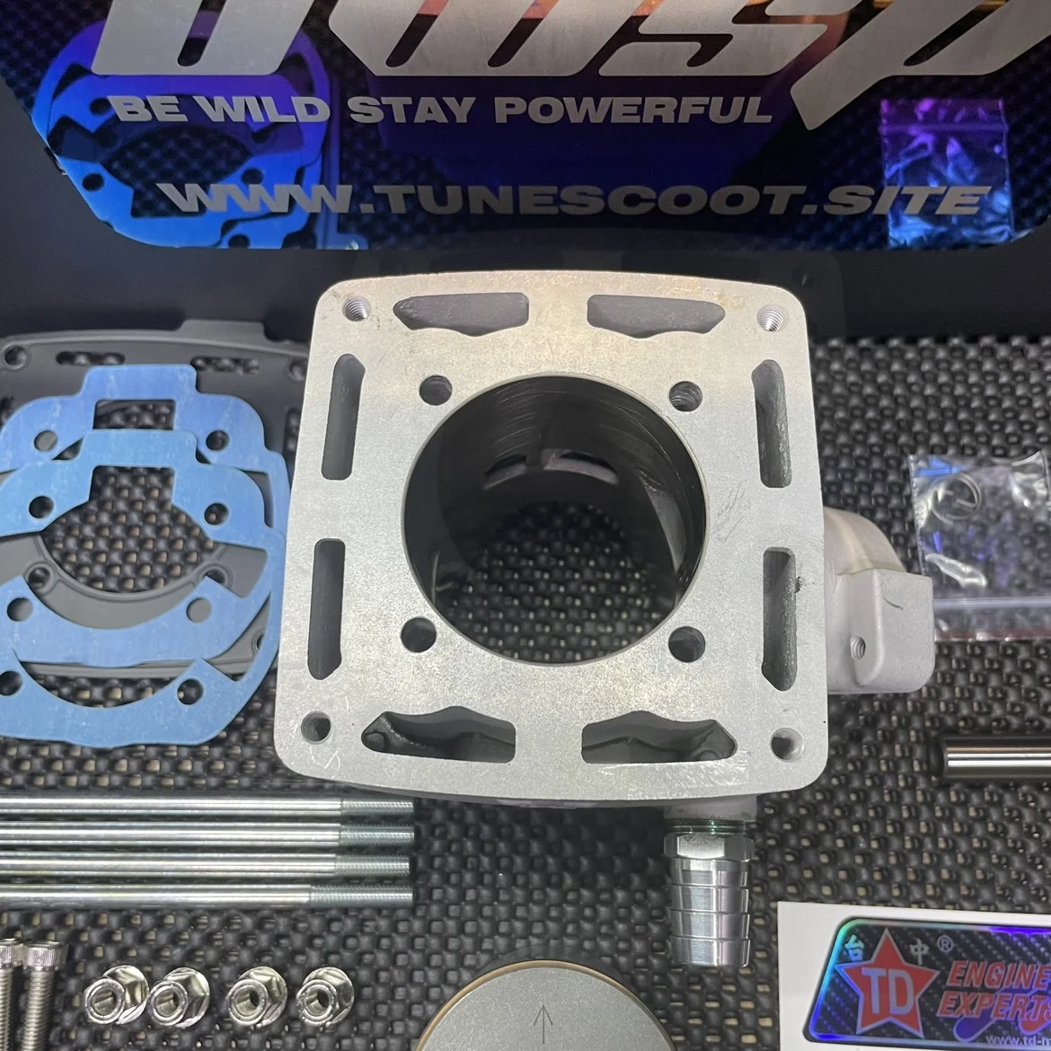 Cylinder Kit 56mm Dio50 Af18 Ceramic Water Cooling Taida Big Bore Set L/c Dio Bwsp Upgrade