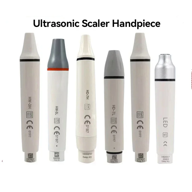 قبضة قشارة بيزو بالموجات فوق الصوتية للأسنان HW-3H 5L 7H 7L LED مناسبة لأدوات طب الأسنان العالمية/EMS/DTE/SATELEC/VRN