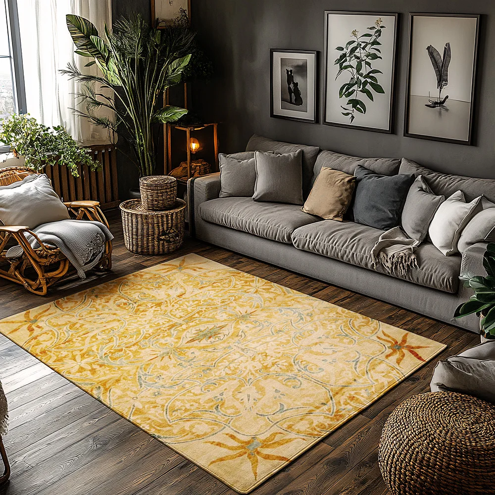 

Элегантный ковер, нескользящий моющийся домашний и уличный ковер, домашний декор, коврики для гостиной, спальни, современный абстрактный дизайн, плюшевый