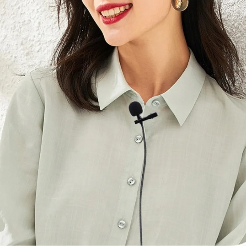 3.5mm Mini Headset Microphone for Lecture-teaching Conference Sessions