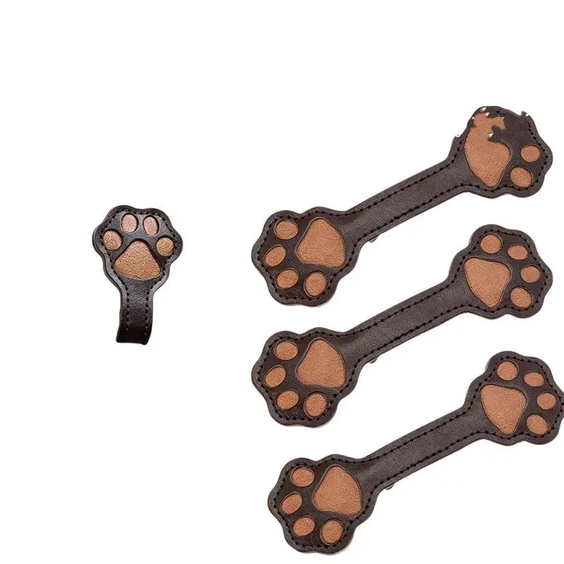 2 Stück Premium-Leder-Magnethüllen-Clips mit starkem Magnetverschluss und rutschfestem Design für Büroarbeit, Geschäfts- und Alltagsgebrauch – Detail 2