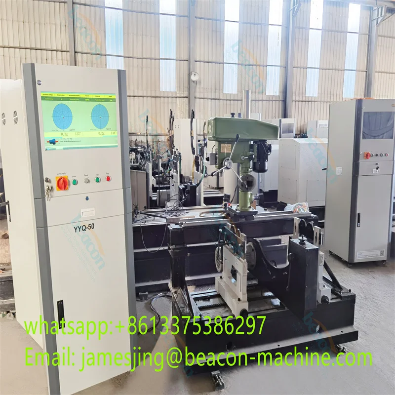 YYQ-50A Dynamic Turbo Repair Testing Machine Motor Rotor Impeller Balancing Machine