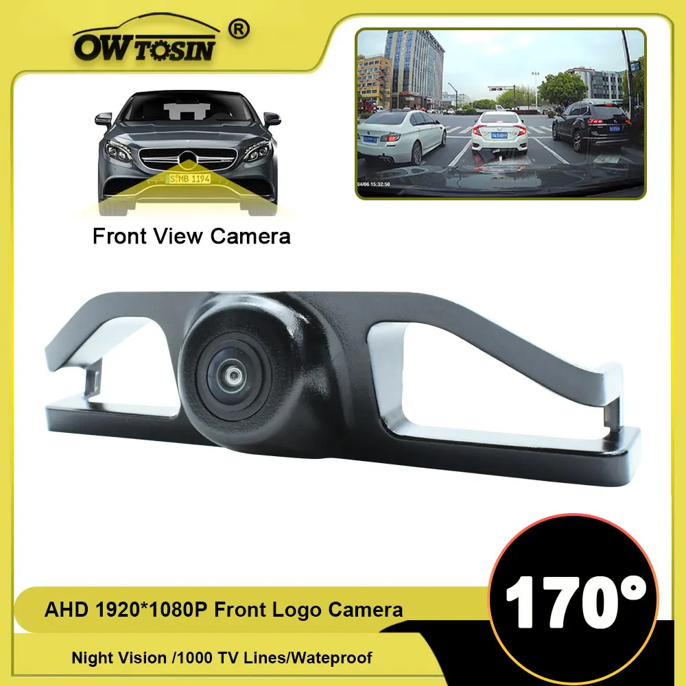 For Subaru Forester SJ Facelift 2016 2017 2018 Vehicle Parking Car Camera 170° AHD 1920*1080P Front Logo View Camera