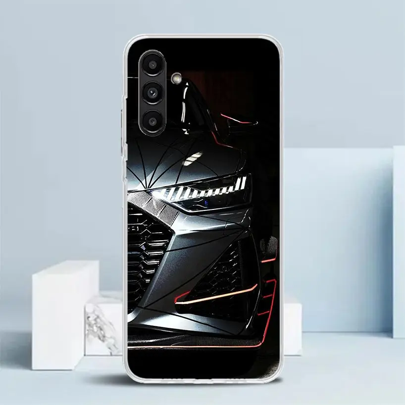 Super Car For A-Audis R-S Sport Phone Case For Samsung Galaxy A15 A14 A13 A12 A55 A54 A53 A52 A35 A34 A33 A32 A25 A24 A23 A22 A0