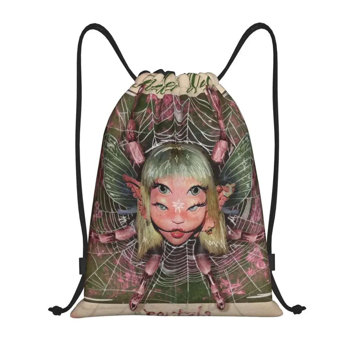 

Custom Melanie Martinez Melanie Martinez Drawstring Bags Men Women Foldable Sports Gym Sackpack Training Backpacks