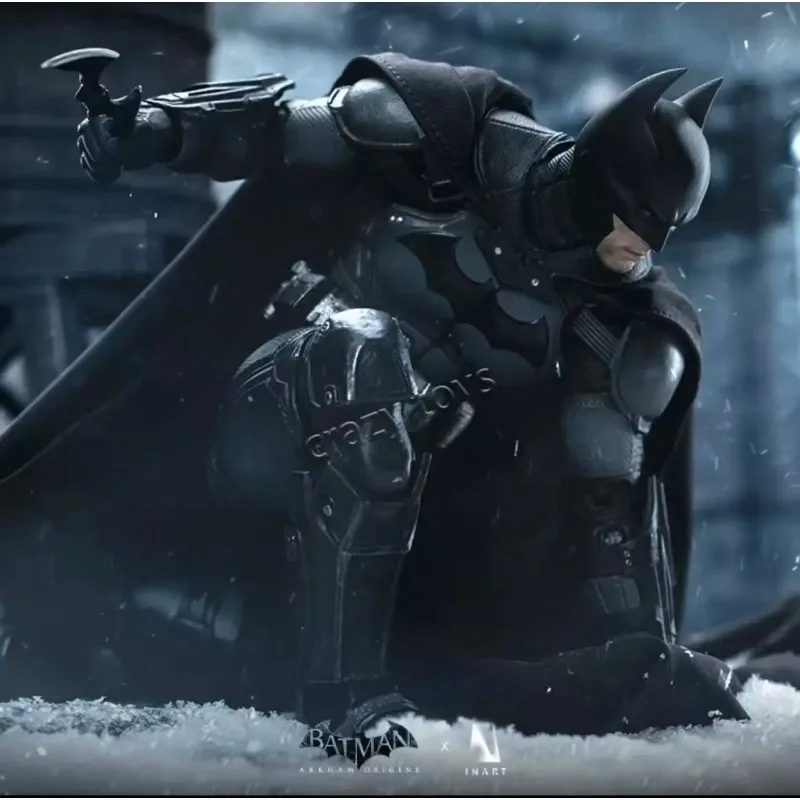En Stock, Figura de Acción Original INART de Batman: Arkham Origins, Escala 1/12, Anime, Juguete Coleccionable, Regalo