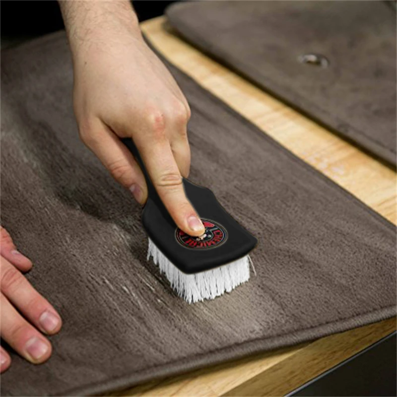 

Щетка с жесткой щетиной для шин, автомобильная многофункциональная детализация, коврики для ног, щетки для чистки ткани, чистые принадлежности, автомобильные аксессуары