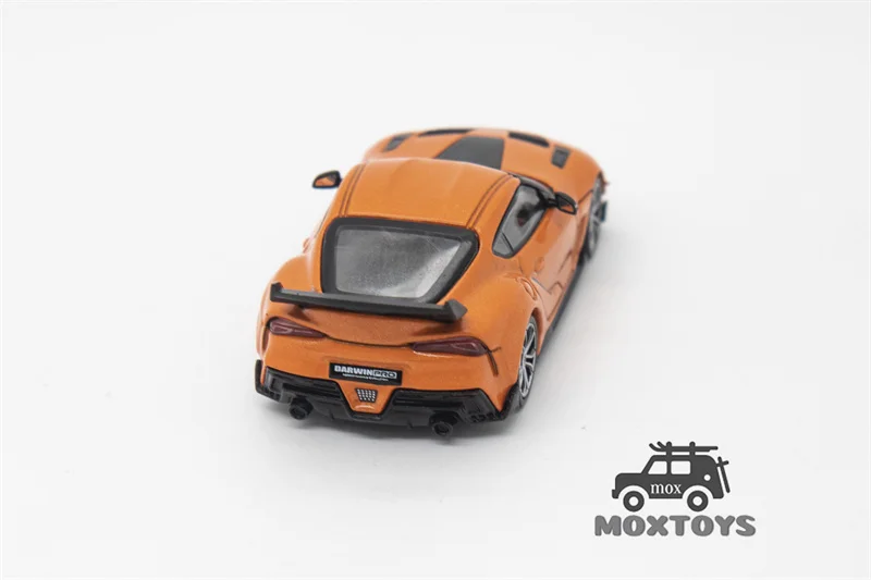 Pop Race 1:64 DARWIN PRO 66G NWB SUPRA ORANGE Diecast Model Car