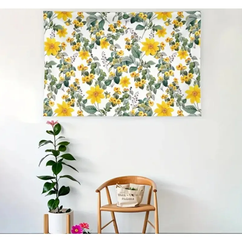 

Vintage Floral Tapestry Wall Hanging Suitable for Living Room Bedroom Dormitory Decor Home Decoration.