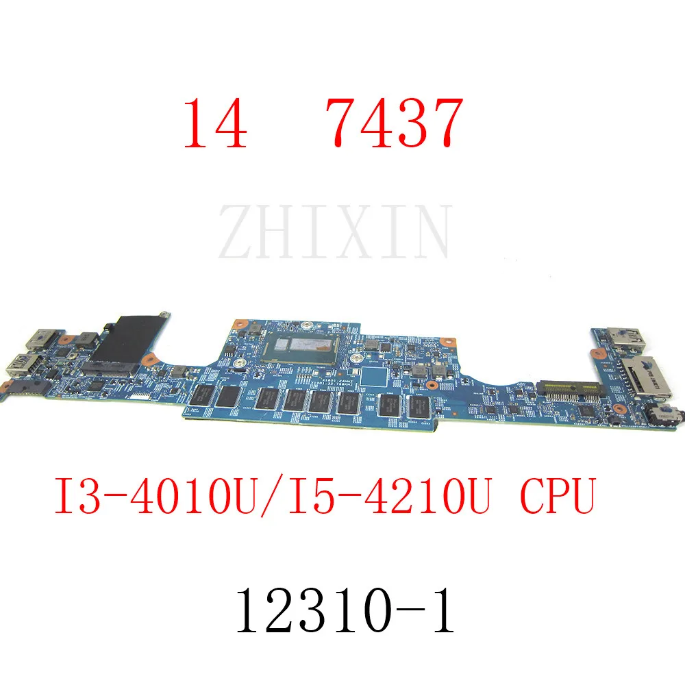 For DELL Insprion 7437 Laptop Motherboard I3-4010U/I5-4200U CN-0Y6J8P DOH40 MB 12310-1 RKNM5 4GB RAM Notebook Mainboard