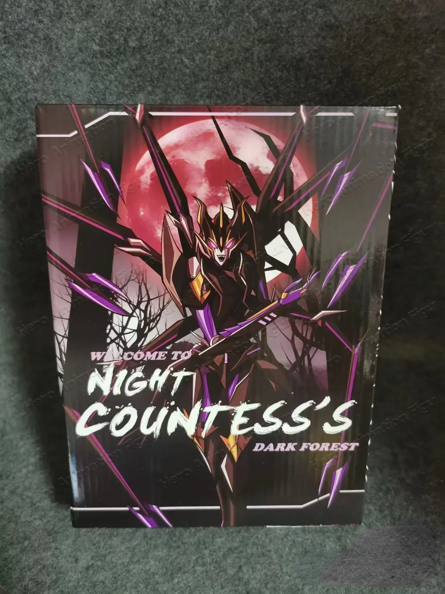 

In Stock Transformation Toy APC TFP Night Countess Dark Forest Three Forms Black Widow Spider Action Figure Toy Gift Collection