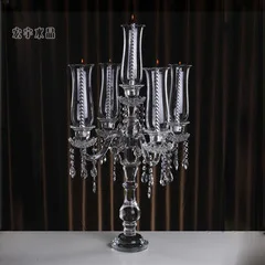 Modern European wedding candle holder home furnishings large nine-headed candlestick spot.