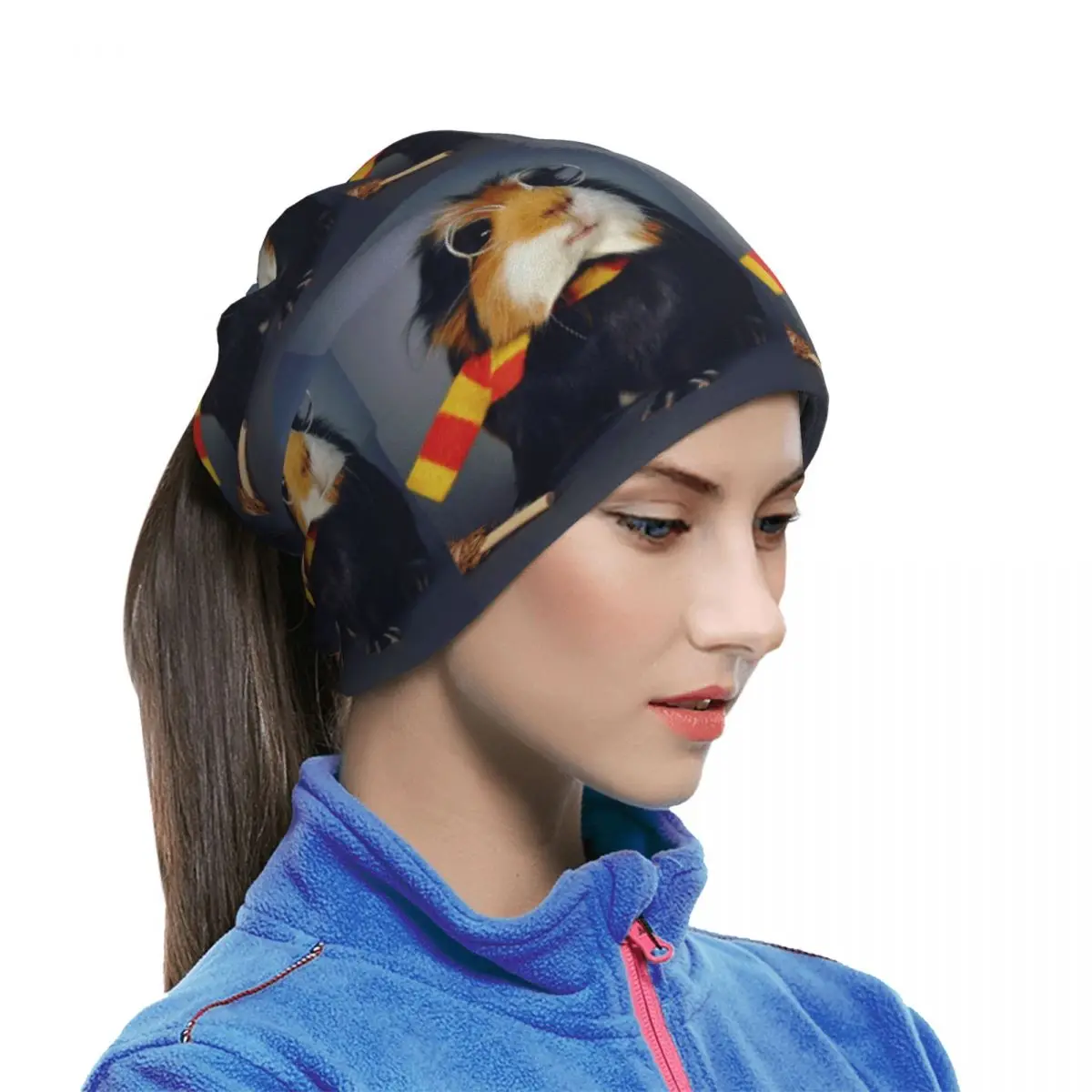 Guinea Pig Daily To-Do List Multifunctional Elastic Neck Gaiter Wind Proof Face Cover Bandana Unisex for Cycling Hiking Fishing
