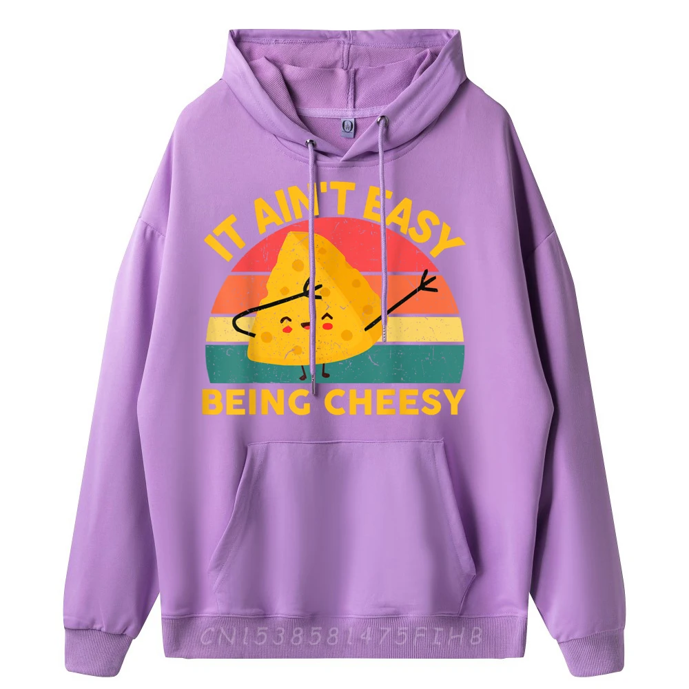 Funny Cheese It Aint Easy Being Geek Hoodies Round Neck Woman Hoodies Long Sleeve Christmas Geek Hoodies