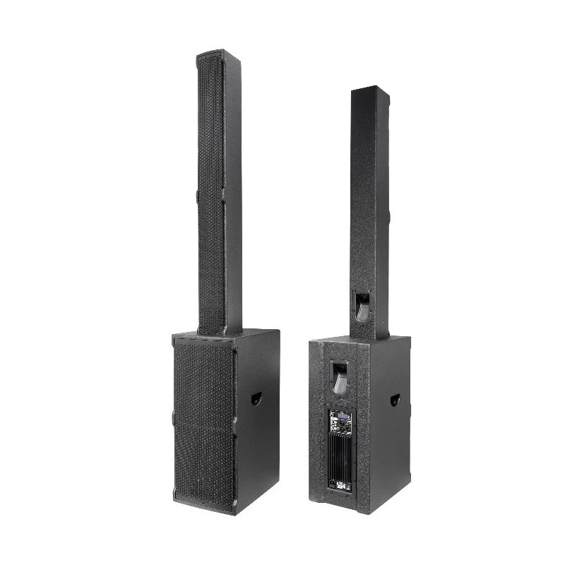 MAX12 4000W 2x10 Subwoofer Audio DJ Party Stage Indoor Outdoor Wedding Active Professional Column Speaker PA System