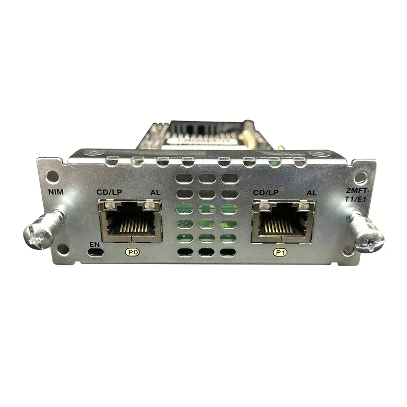 AliExpres + Original para Módulo de Expansão de Roteador Cisco Módulo Serial Wan de 2 portas NIM-2MFT-T1/E1 Módulo de Voz/Wan Placa de Interface WAN