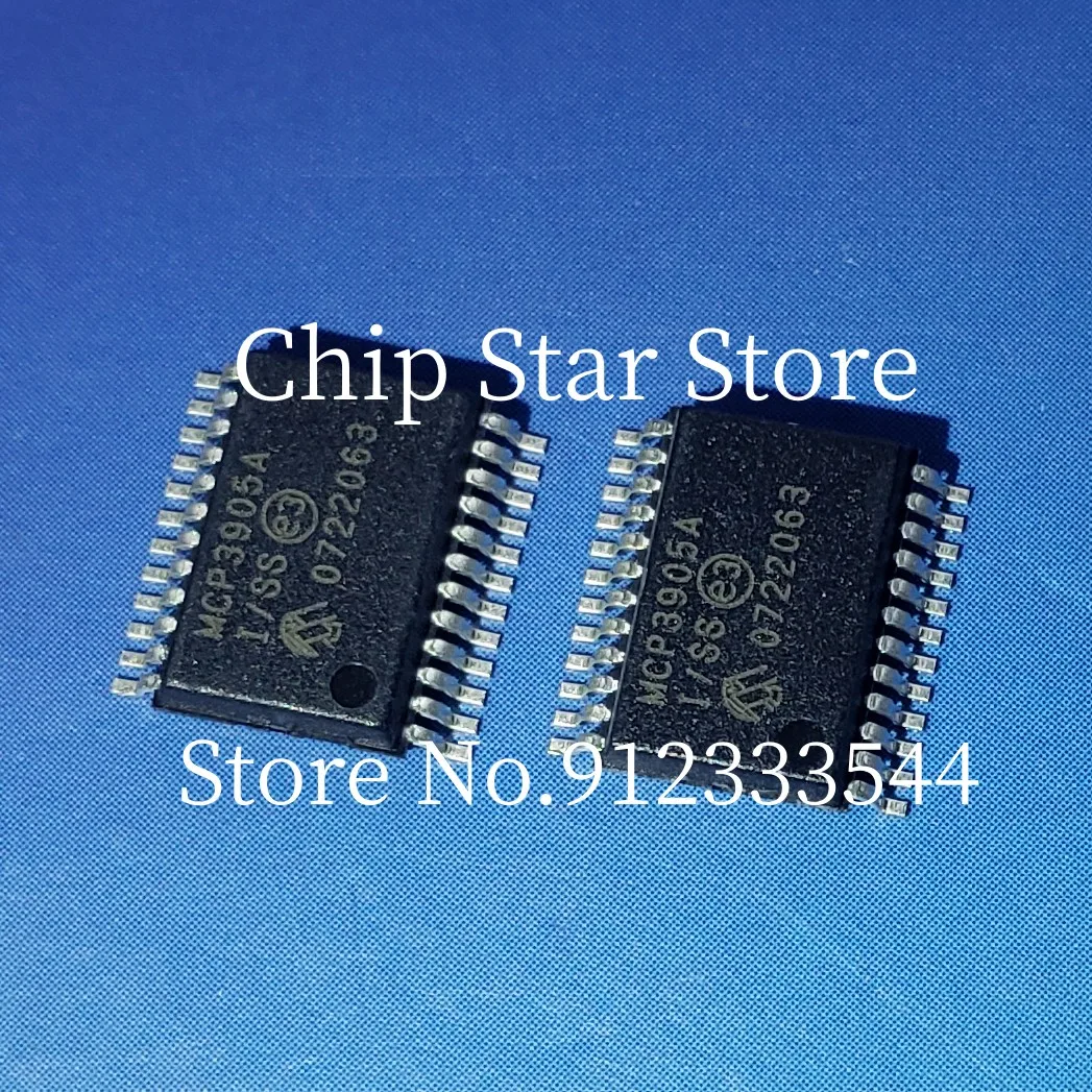 

5-100pcs MCP3905A-I/SS MCP3905AT-I/SS MCP3905A SSOP24 Single Phase Energy Metering 100%New And Original