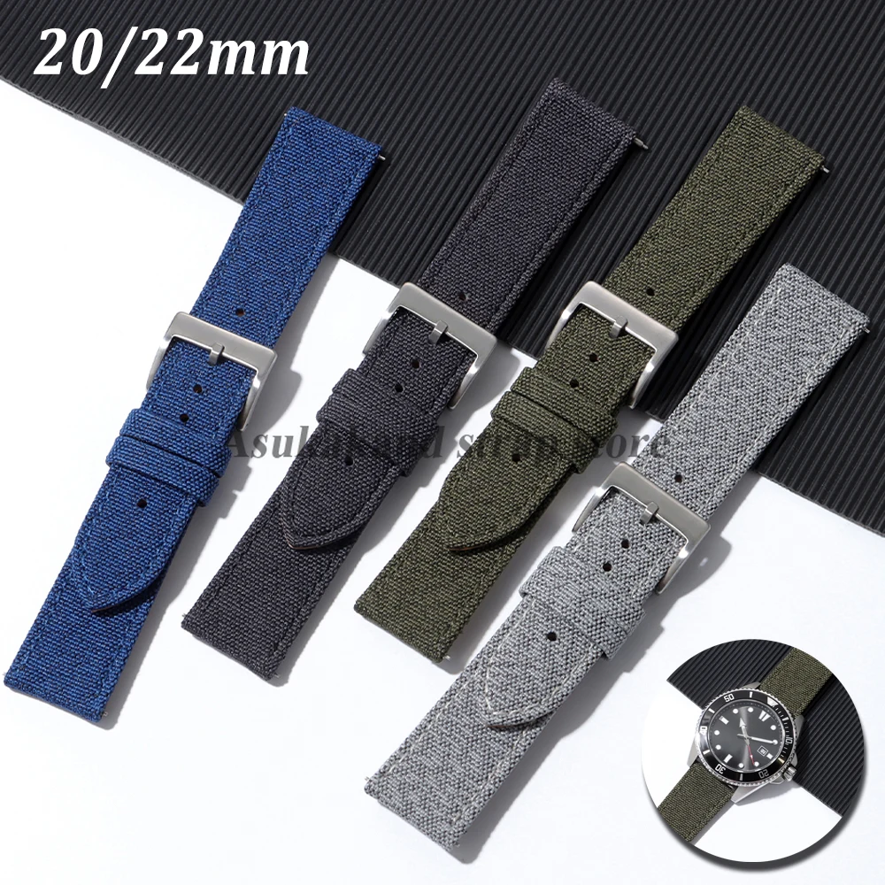 Nylon Canvas Leathe… - image