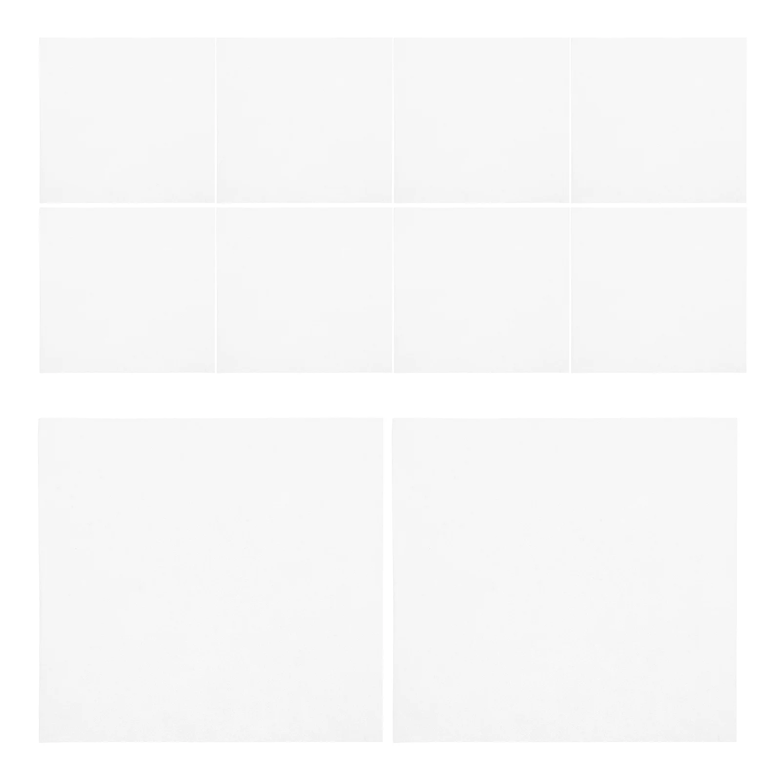 

500Pcs Lab Grade Cellulose Weighing Paper Double-Sided Glossy Non-Absorbent Non-Stick for Precision Analytical Balance Sample