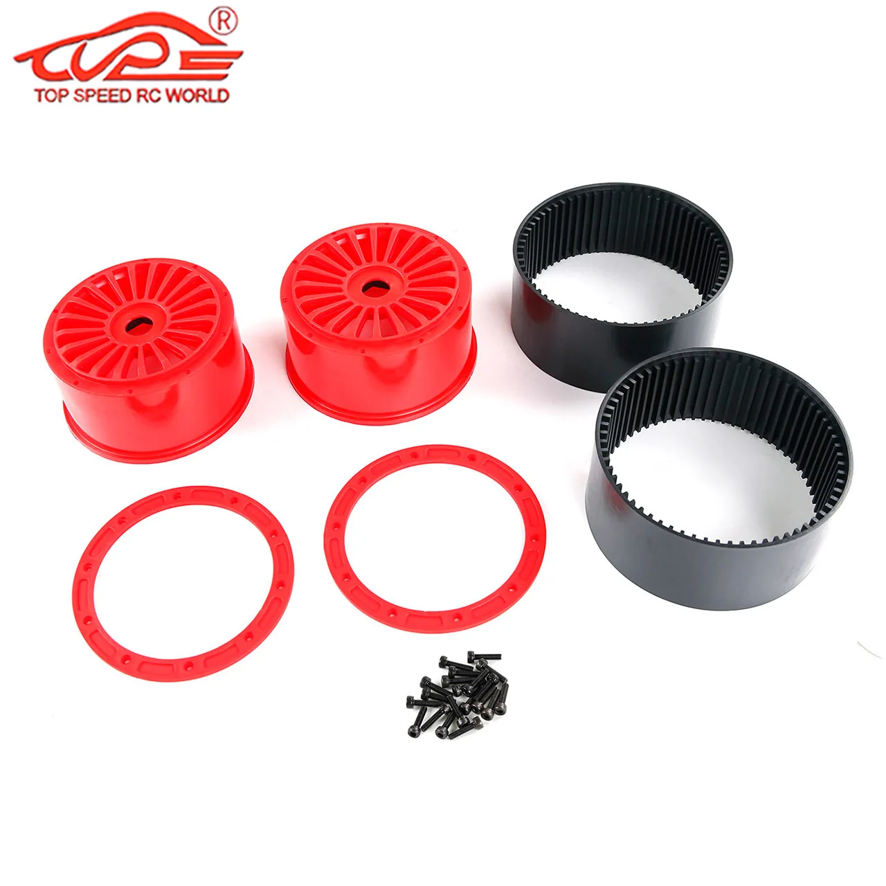 Plastic or Nylon Same Front Rear Beadlock Ring or Wheel Hub Kit for 1/5 Rofun Rovan F5 MCD XS-5 RR5 Truck Rc Car Tyre Part