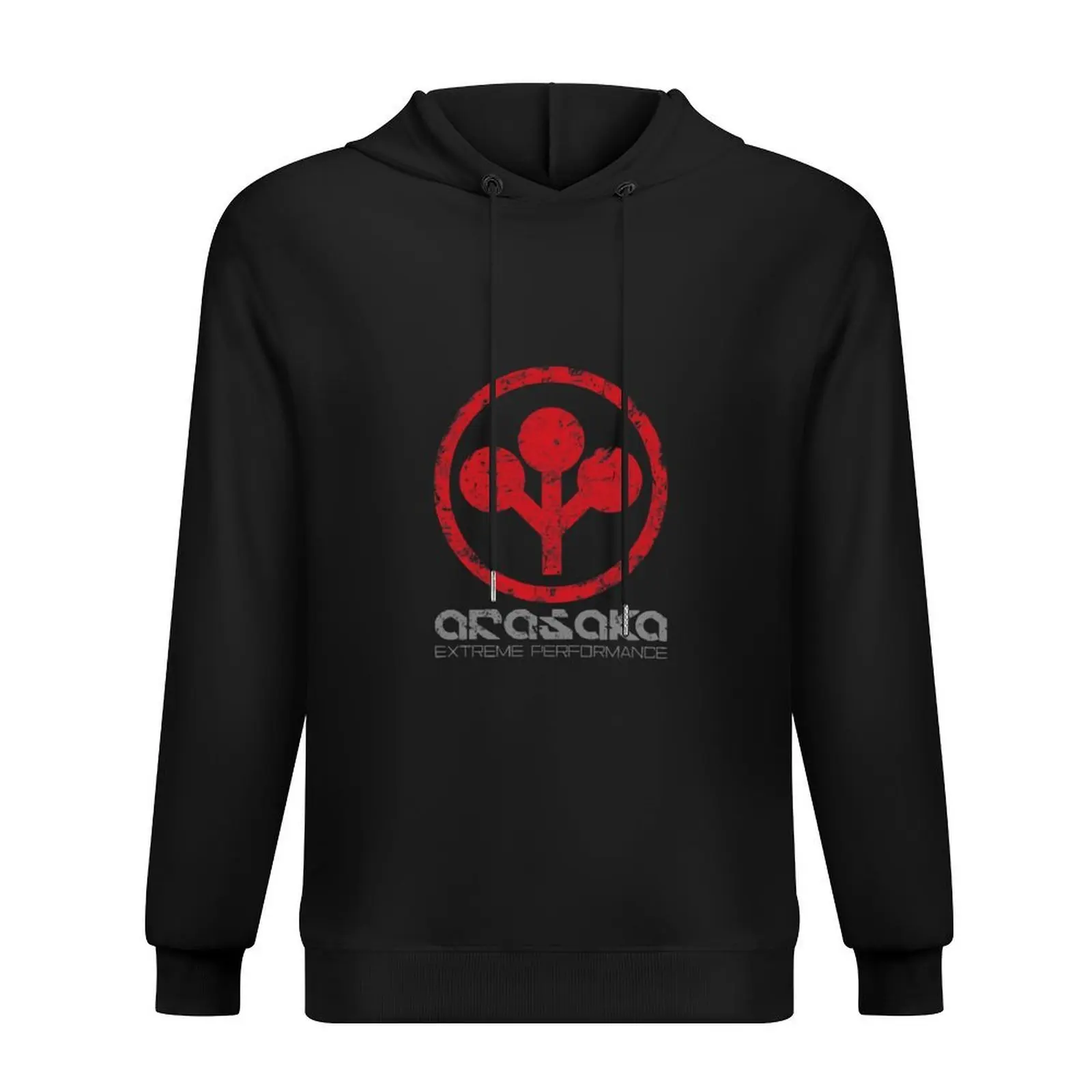 Distressed Arasaka Corp Logo T-Shirt Hoodie mens clothing blouse autumn mens designer clothes hoodie men