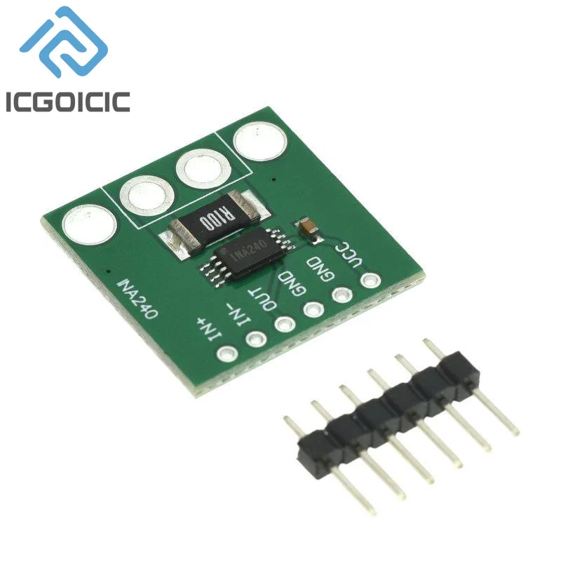 DC 3V-5V INA240 Bi-directional Current Detection Amplifier Current Control Module PWM Suppression Function