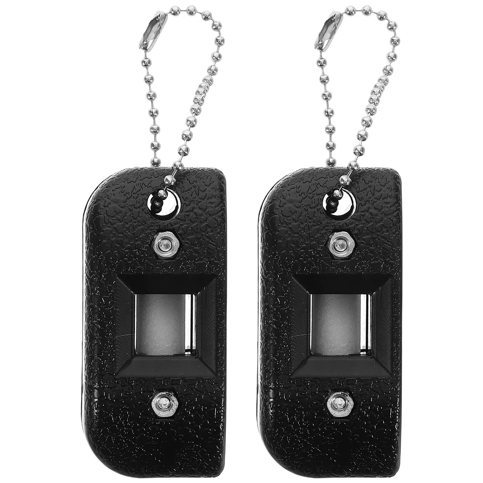 2Pcs Ice Skate Sharpener Sandstone Stone Grinder Tool Portable Ergonomic Design for Hockey Figure Skates Accessories