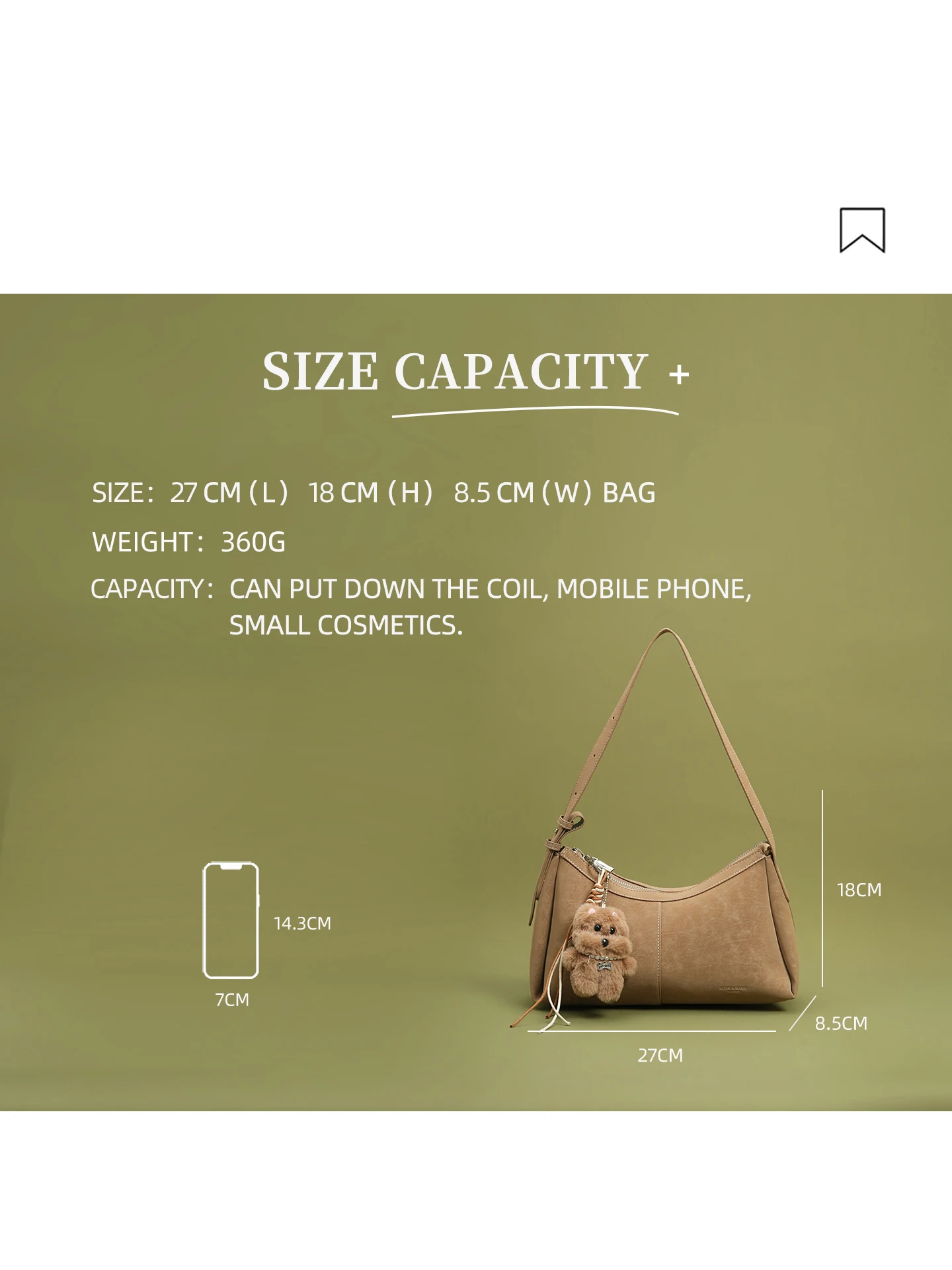 Winter New Shoulder Bag for Women Luxury Armpit Bag Adjustable Strap Shoulder Bag Trendy daily commute Handbag Underarm Bag