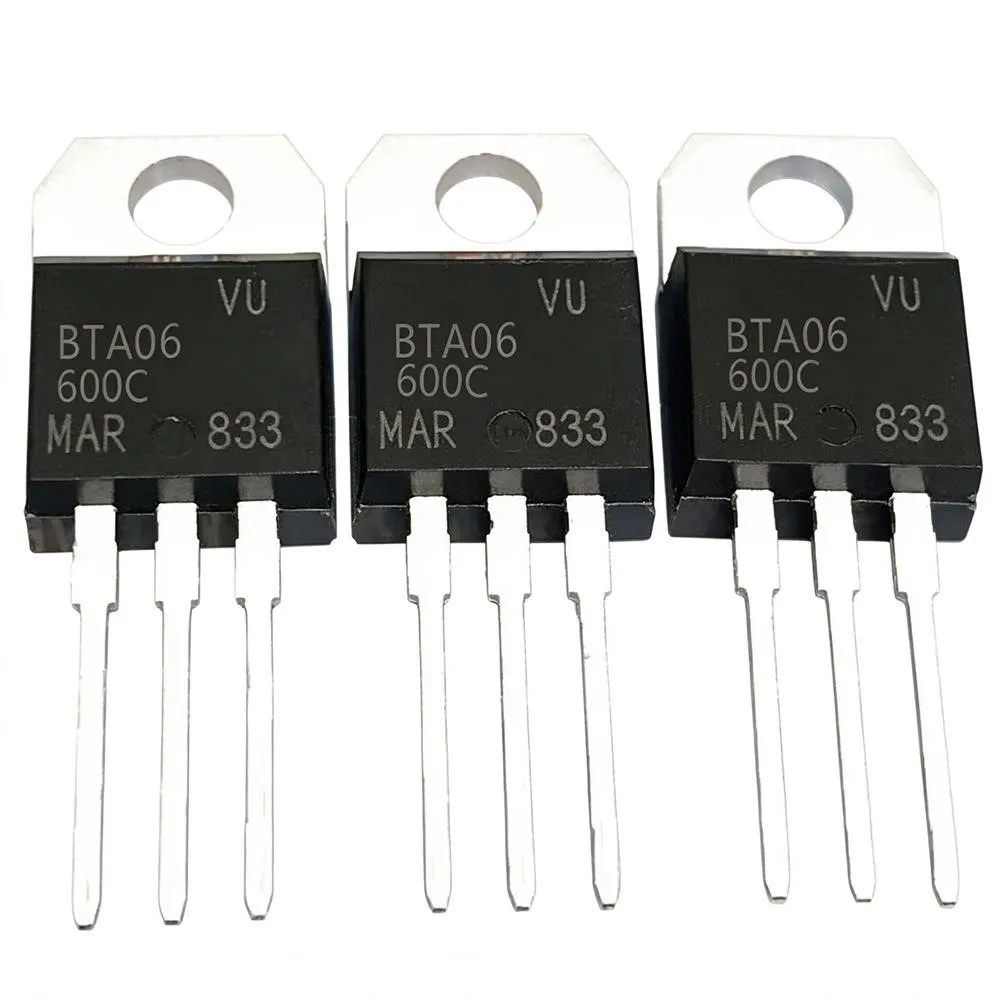 5PCS BTA06-600C IRL520A FTA03N80A G060N08 HYG060N08NS1P 105A 80V STP6N25 P6N25 K1805 2SK1805 7A 500V