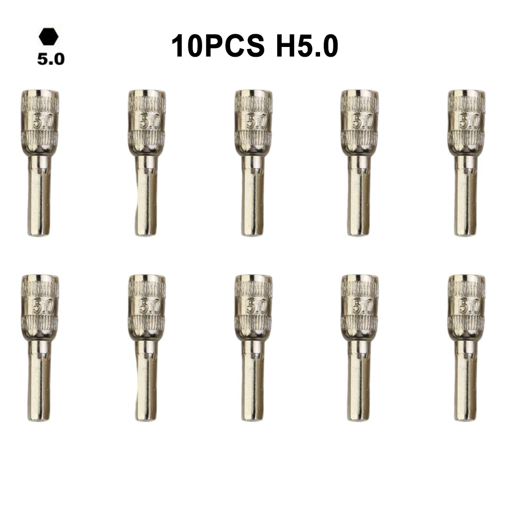 10 stücke PH2 2,5mm-5,5mm Buchse Schraubendreher-bits Hex Schaft Mutter Fahrer Für DIY Anziehen Mutter Bolzen für Reparatur Werkzeug Schlüssel Werkzeug