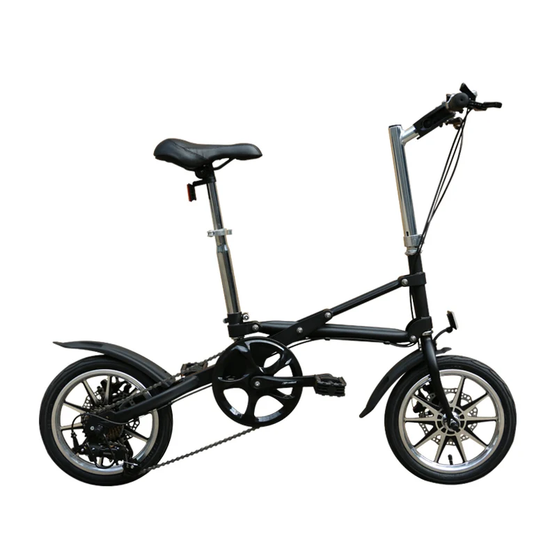 

YY One Second Folding Variable Speed Bicycle 14-Inch Small Portable Adult Bicycle