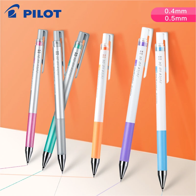 1 Pcs PILOT New Juice Gel Pen 0.4mm LJP-20S4 Student Diy Black Cardboard Hand Account Dedicated Color Cute Pens Stationery