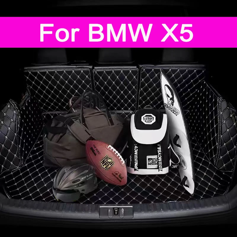 

Car trunk mat for BMW X5 F15 Five seats 2014 2015 2016 2017 2018 interior accessories