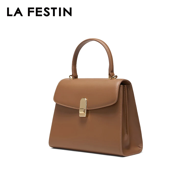 LA FESTIN 2024 New Handbag Women Designer Luxury Bag Square Bag Large Capacity Bags Fashion Ladies Bags Leather Bag