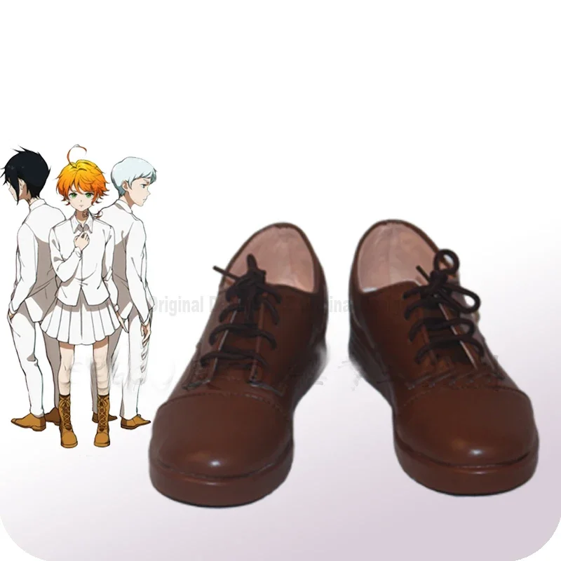 The Promised Neverland Norman Cosplay Shoes Boots Yokusoku no Neverland Halloween Carnival Cosplay Costume Accessories