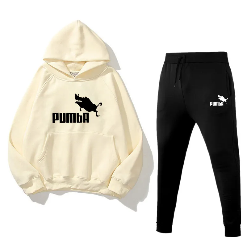 Autumn/Winter 2024 PUMBA new sports sweater set fashion casual loose comfortable wool with all trendy coats