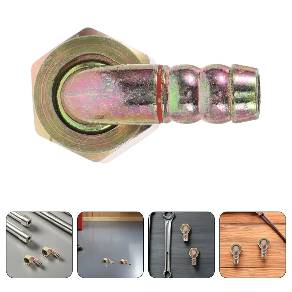 

8Pcs Stove Elbow Fittings Universal Gas Stove Connector Kit Heat Resistant Corrosion Resistant Easy Installation Tight